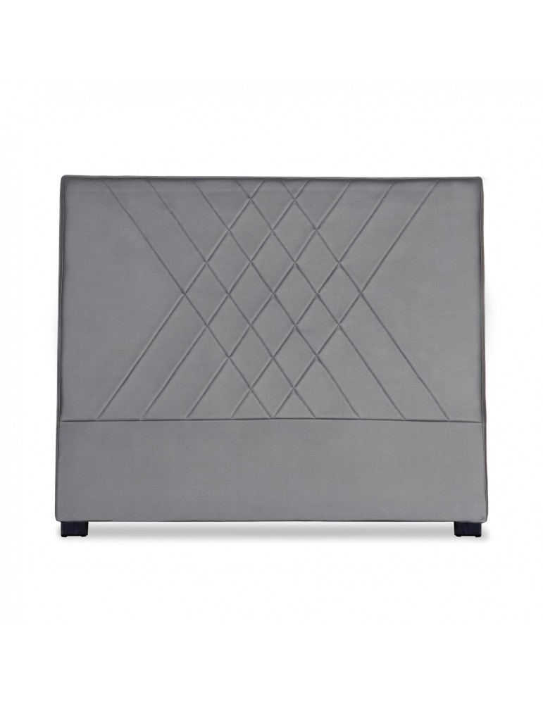 Tête de lit Diam 140cm Simili P.U. Gris lf257140gris