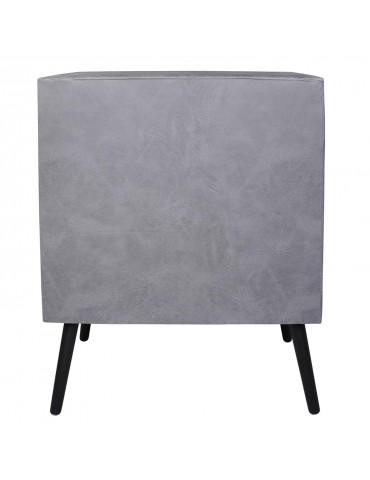 Commode 6 tiroirs Bardo Simili P.U. Gris msxbt1817pugrey