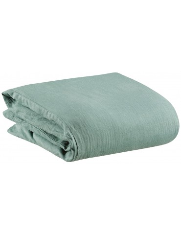 Housse de couette Stonewashed Zeff Vert de gris 240 x 220 1308024000Vivaraise