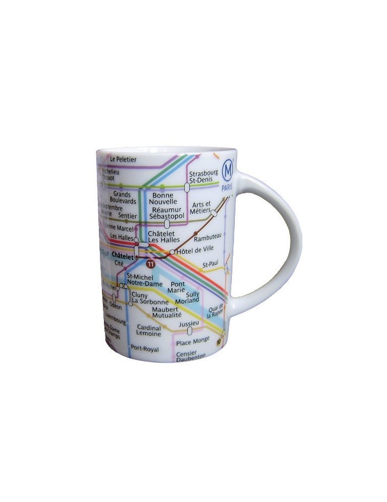 Mug RATP Plan Avec Boite 8499312000Ça et Là Mug RATP Plan Avec Boite 8499312000Ça et Là