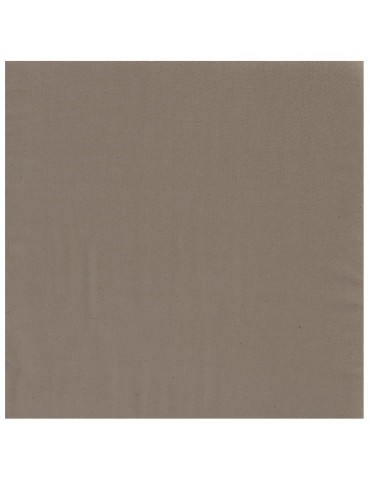 Serviette de table Unis taupe 50 X 50 6547081000Winkler
