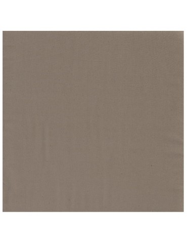 Serviette de table Unis taupe 50 X 50 6547081000Winkler