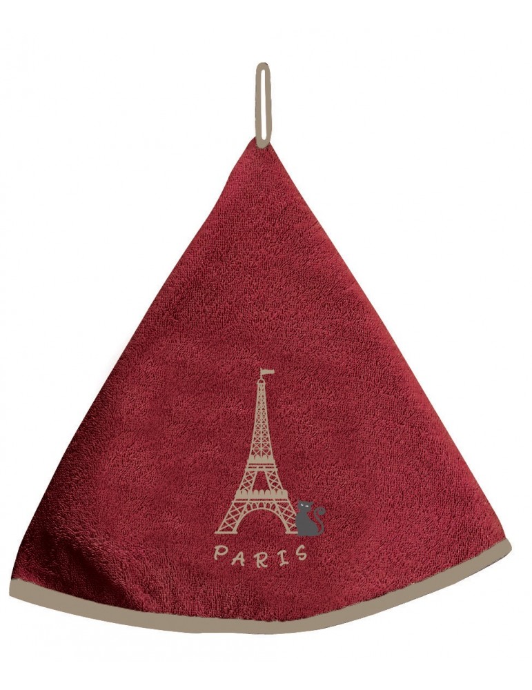 Essuie-mains Tour Eiffel Rouge 60 cm 7685030000Ça et Là