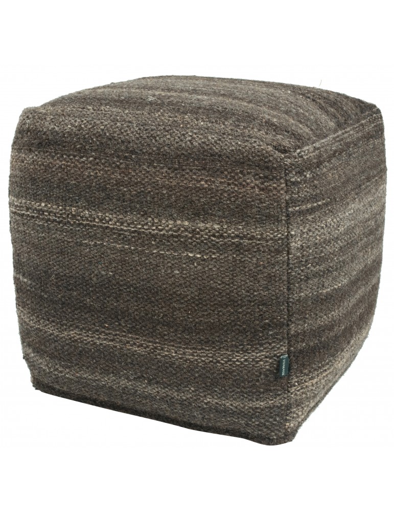 POUF ARMEN GRAPHITE Carré 1307751000Vivaraise