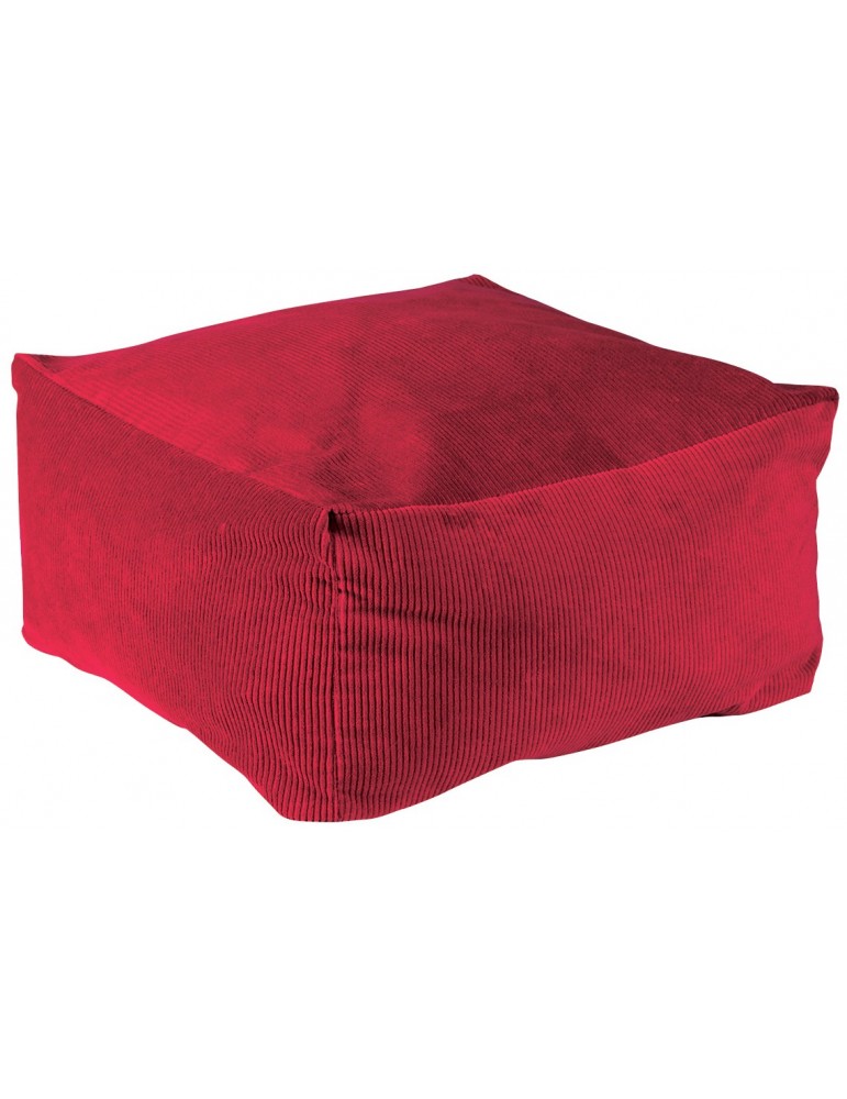 Pouf Lisette Grenade 40 x 40 x 20 1308297000Vivaraise