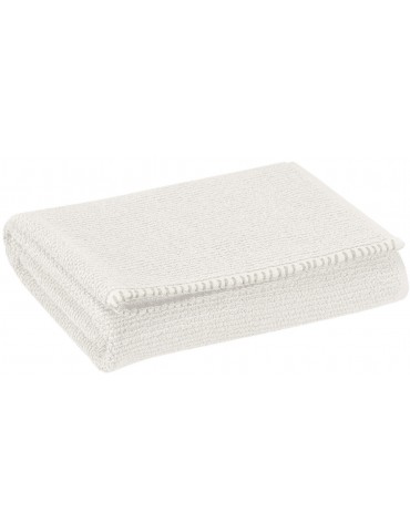 Drap de douche Bora Neige 70 x 130 6659415000Vivaraise