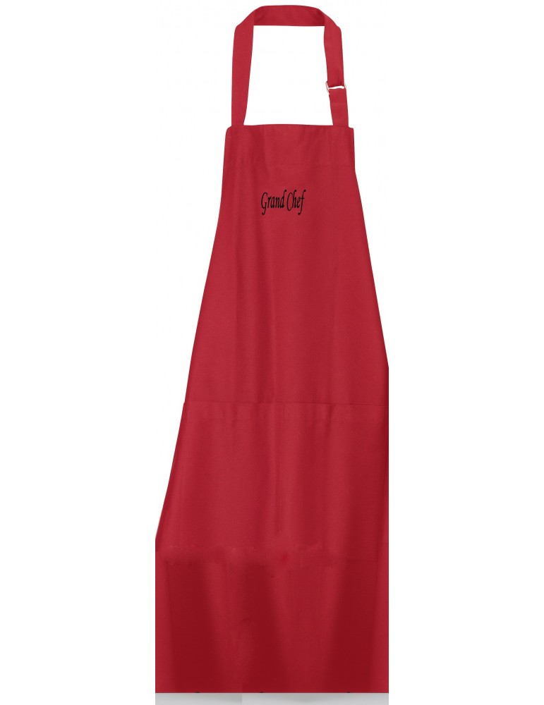 Tablier Grand Chef Rouge 75 X 90 2254030000Winkler Tablier Grand Chef Rouge 75 X 90 2254030000Winkler