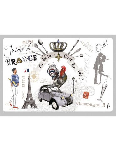 Set de table France Panorama Assortis 30 X 45 3003090000Winkler