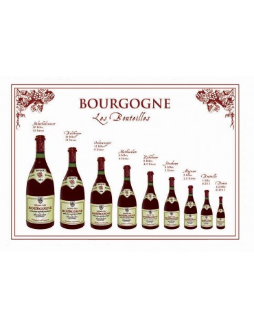 Torchon Bouteille Bourgogne 72 X 48 8491242000Torchons & Bouchons