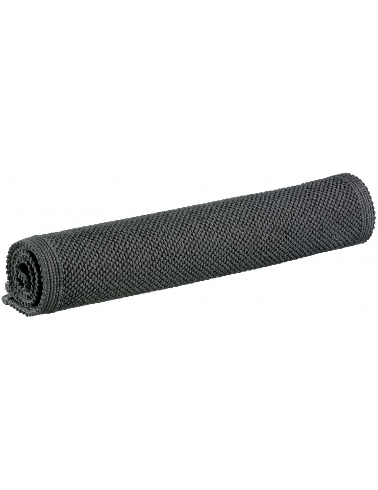 Tapis de bain uni Etia Carbone 54 x 64 1308488000Vivaraise Tapis de bain uni Etia Carbone 54 x 64 1308488000Vivaraise