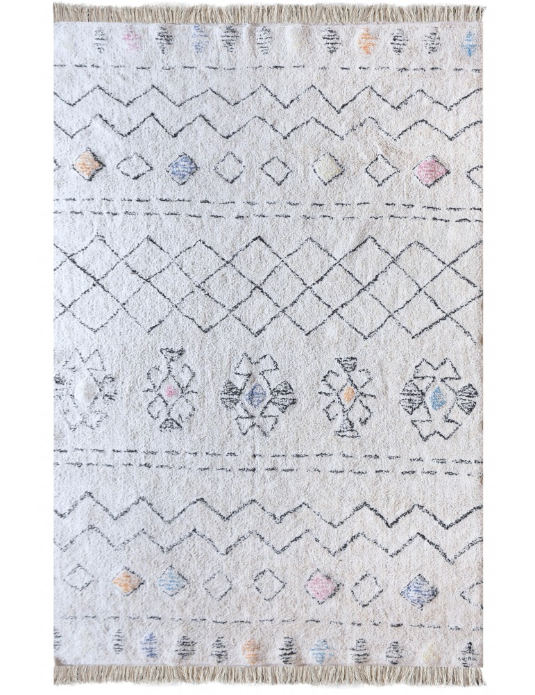 Tapis Seabert Ivoire/Multi 120 X 180 5359090000The Rug Republic