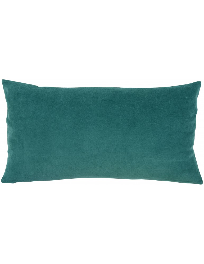 Coussin uni Elise Vert de gris 30 x 50 1308206000Vivaraise