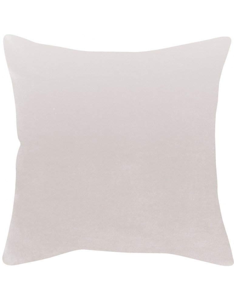 Coussin uni Elise Craie 45 x 45 1308218000Vivaraise