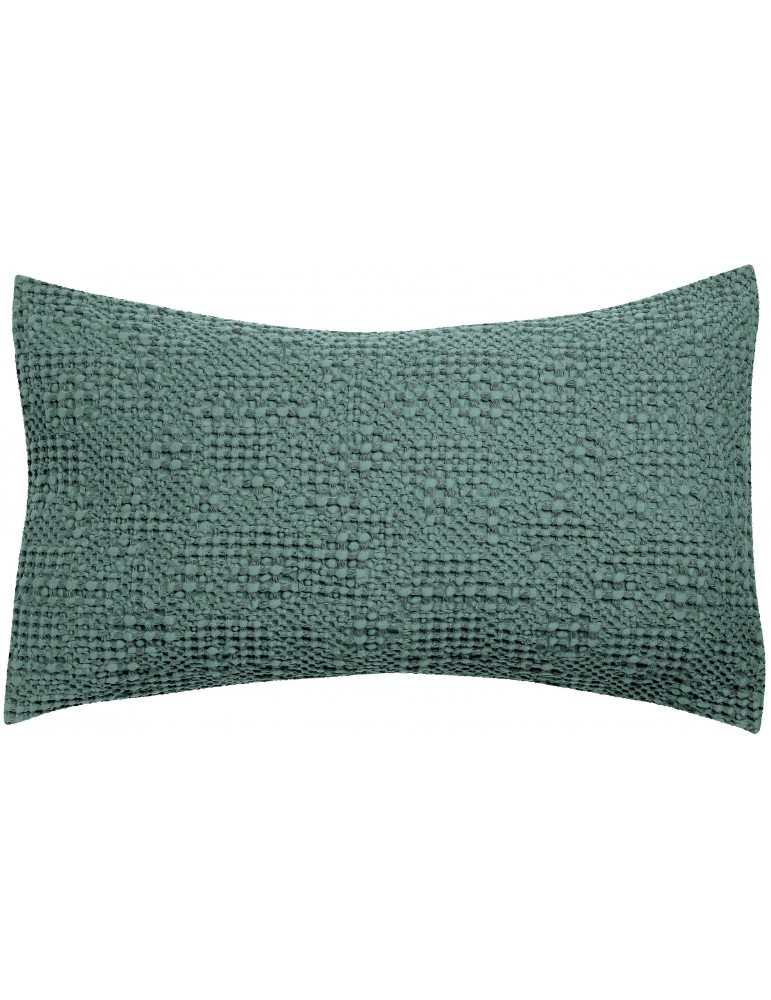 Coussin Tana Vert de gris 40 x 65 1308528000Vivaraise Coussin Tana Vert de gris 40 x 65 1308528000Vivaraise