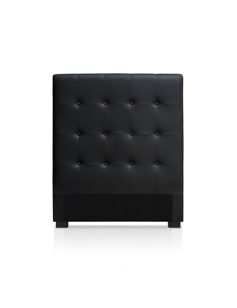 Tête de lit Luxor 90cm Noir HB090-Noir Tête de lit Luxor 90cm Noir HB090-Noir