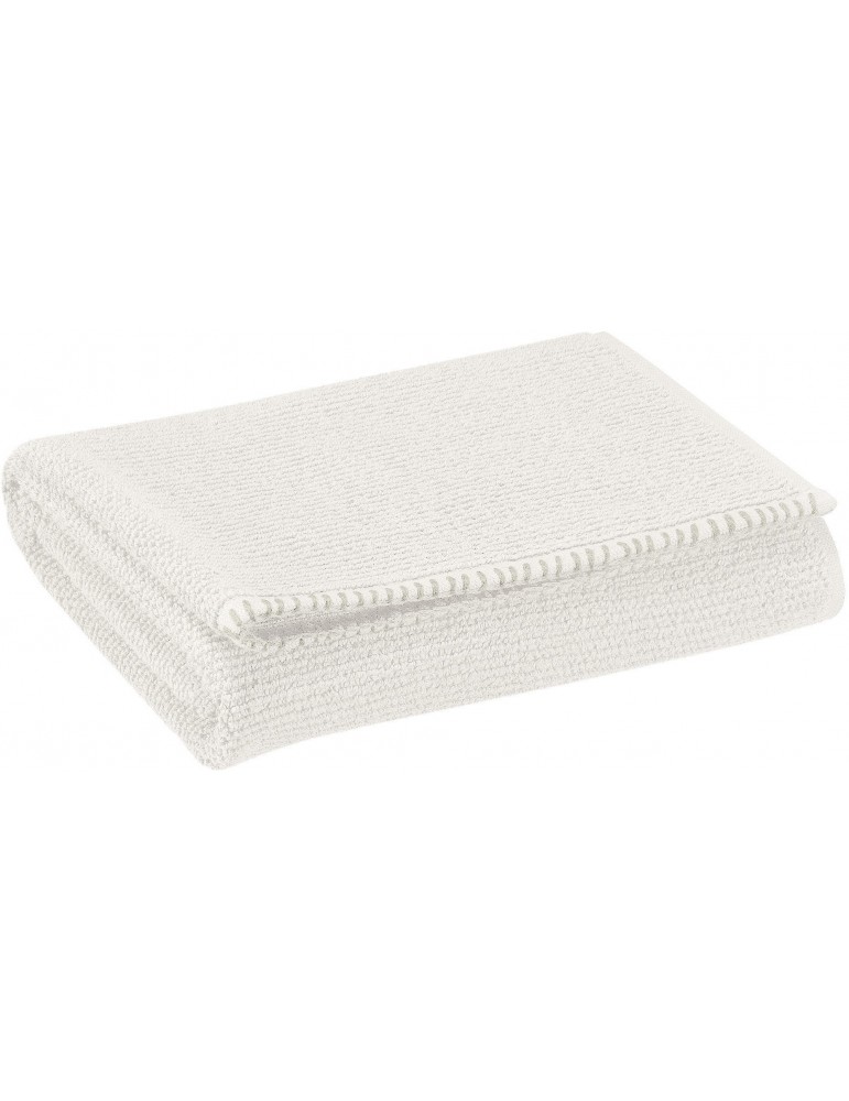 Serviette de toilette Bora Neige 50 x 100 6659315000Vivaraise