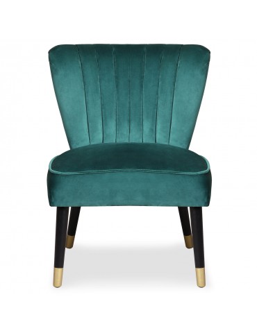 Fauteuil Palerme Velours Vert lf0139hlr64