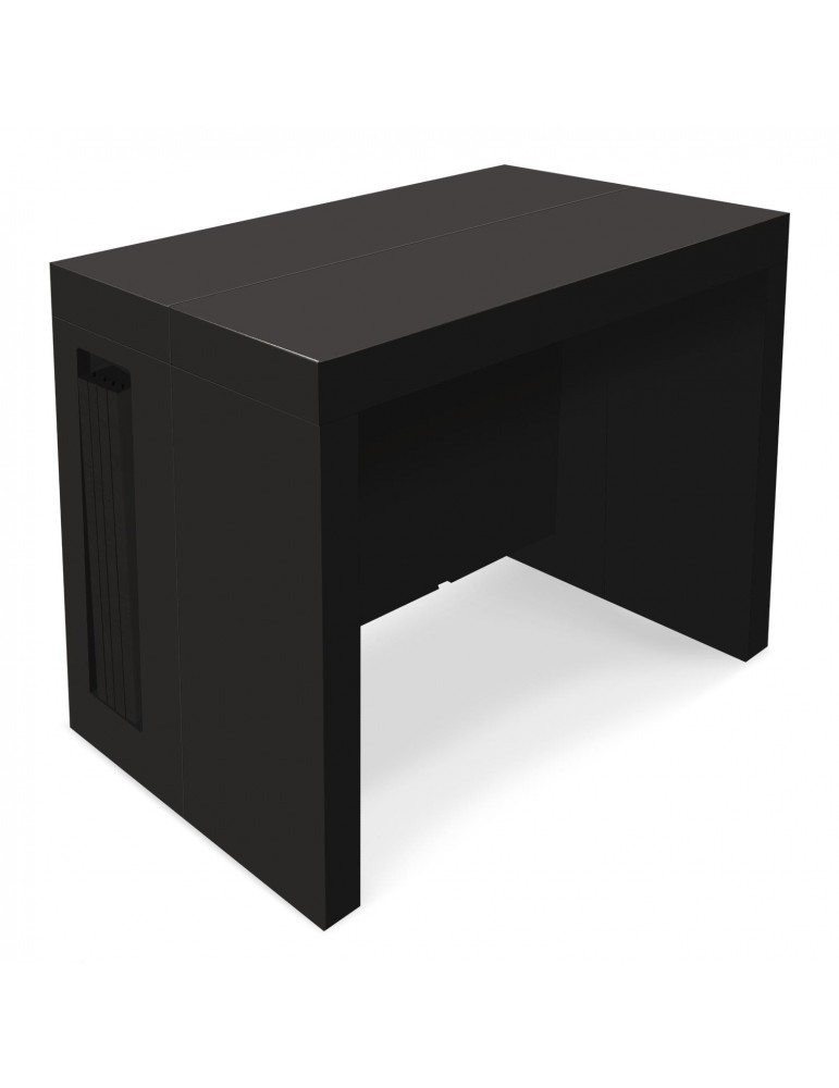 Table console extensible Chay Noir Mat dt41ablack