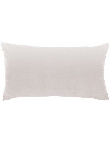 Coussin uni Elise Craie 30 x 50 1308205000Vivaraise