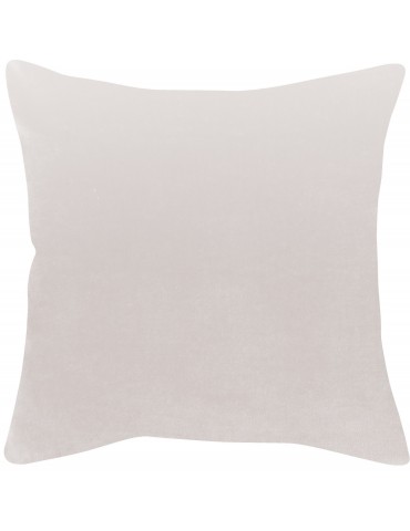 Coussin uni Elise Craie 45 x 45 1308218000Vivaraise