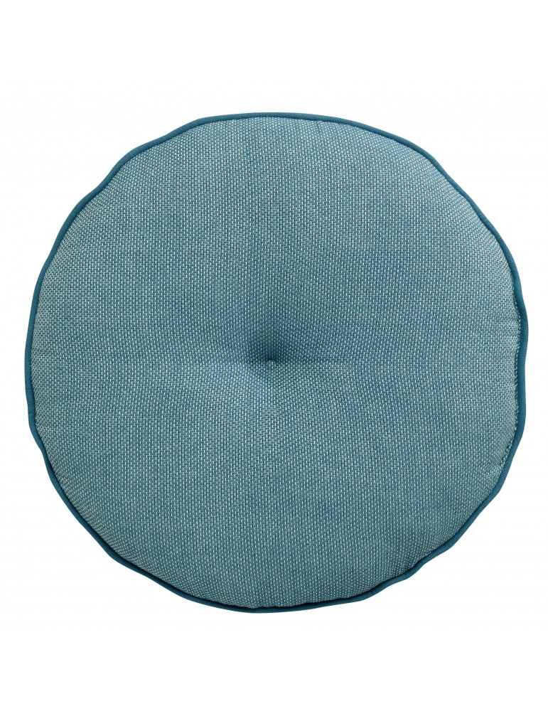 Coussin rond Kalan Bleu denim 0 x 45 x 5 7423060000Les Ateliers du Linge Coussin rond Kalan Bleu denim 0 x 45 x 5 7423060000Les Ateliers du Linge