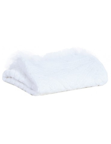 Drap de douche Zoé Neige 70 x 140 1303289000Vivaraise