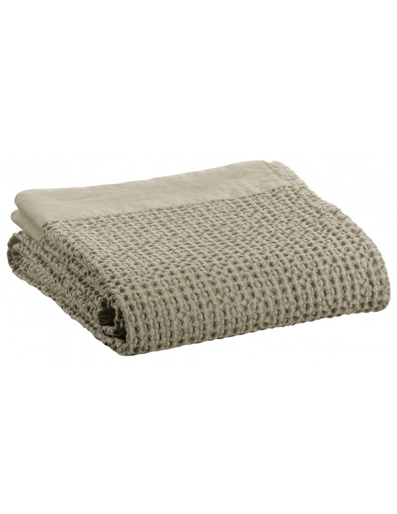 Drap de douche Stonewash Nagari Olive 70 x 140 3047431000Vivaraise Drap de douche Stonewash Nagari Olive 70 x 140 3047431000Vivaraise