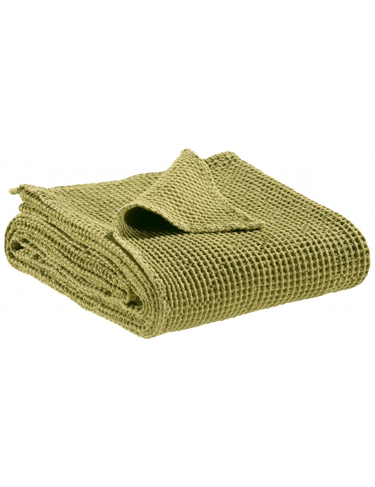 Plaid Stonewashed Maia Matcha 140 x 200 1308716000Vivaraise Plaid Stonewashed Maia Matcha 140 x 200 1308716000Vivaraise