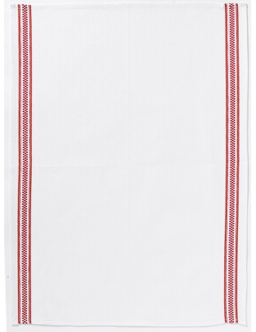 Torchon Damier rouge 50 X 70 6072035000Winkler