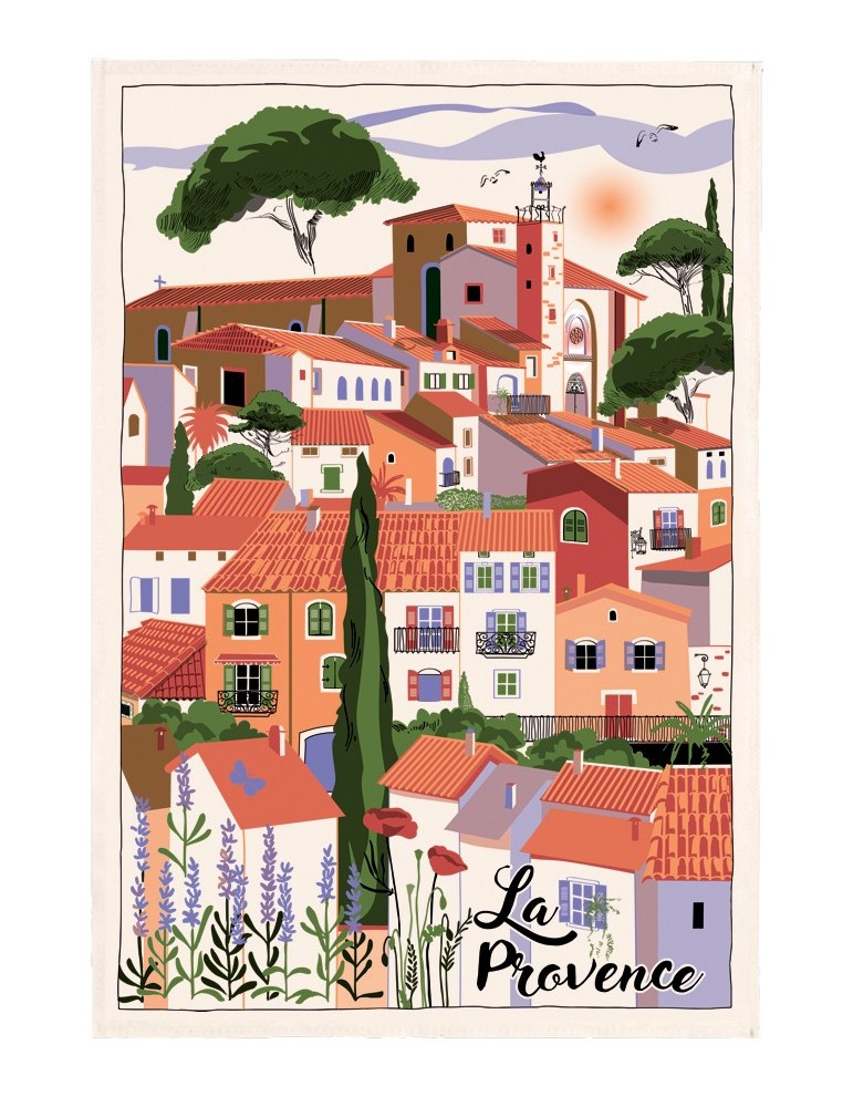 Torchon Village Provence Ecru 48 x 72 7012010000Torchons & Bouchons