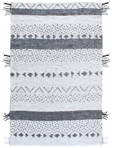 Tapis Callista Blanc/noir 120 x 180 1030015040The Rug Republic