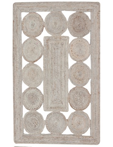Tapis Begonia Naturel 60 x 90 1030080015The Rug Republic