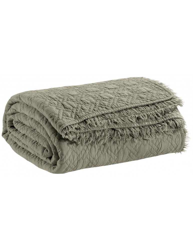 Couvre-lit stonewash Shan Tilleul 260 x 260 3967022000Winkler Couvre-lit stonewash Shan Tilleul 260 x 260 3967022000Winkler