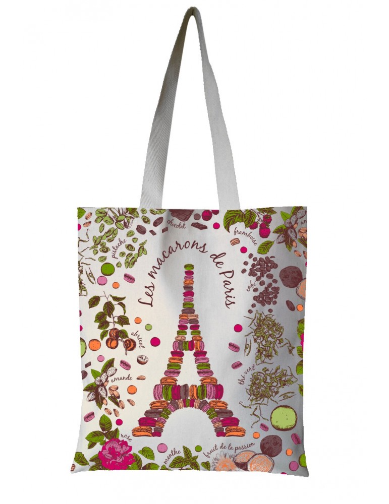 Sac Macarons de Paris Ecru 35 x 40 7135010000Torchons & Bouchons Sac Macarons de Paris Ecru 35 x 40 7135010000Torchons & Bouchons