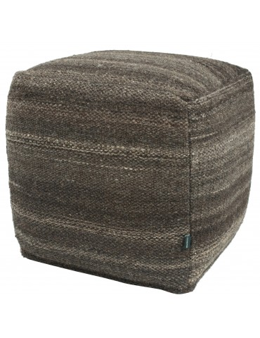 POUF ARMEN GRAPHITE Carré 1307751000Vivaraise