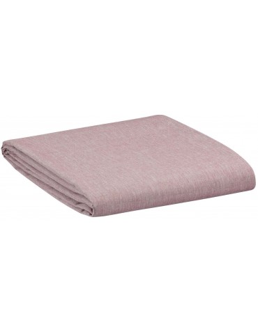 Drap housse Moony Lie de vin 140 x 190 7440055000Vivaraise