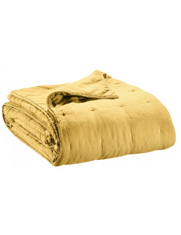 Jeté de lit stonewashed Zeff Absynthe 240 x 260 7050040000Vivaraise