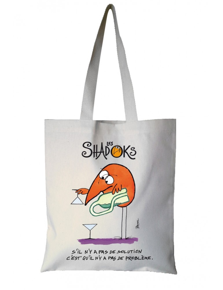 Sac Shadoks Solution Ecru 35 x 40 7104010000Torchons & Bouchons Sac Shadoks Solution Ecru 35 x 40 7104010000Torchons & Bouchons