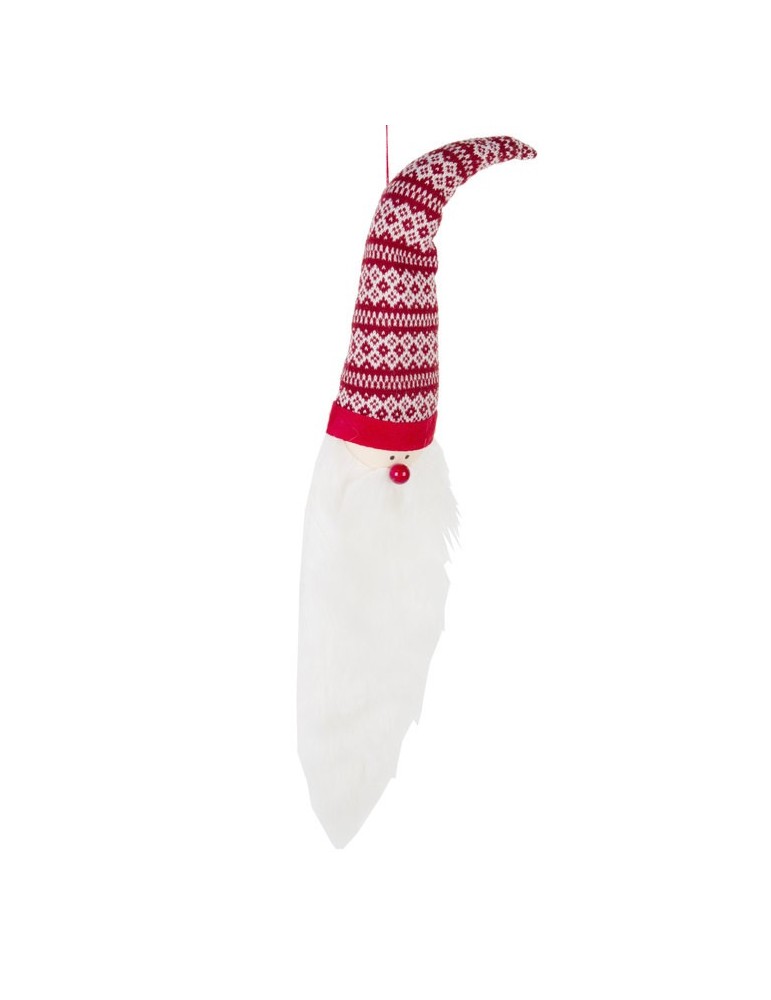 Tête de père noël en feutrine à suspendre 12x48cm (Set de 2) CLASSIC DEO1335398 Tête de père noël en feutrine à suspendre 12x48cm (Set de 2) CLASSIC DEO1335398
