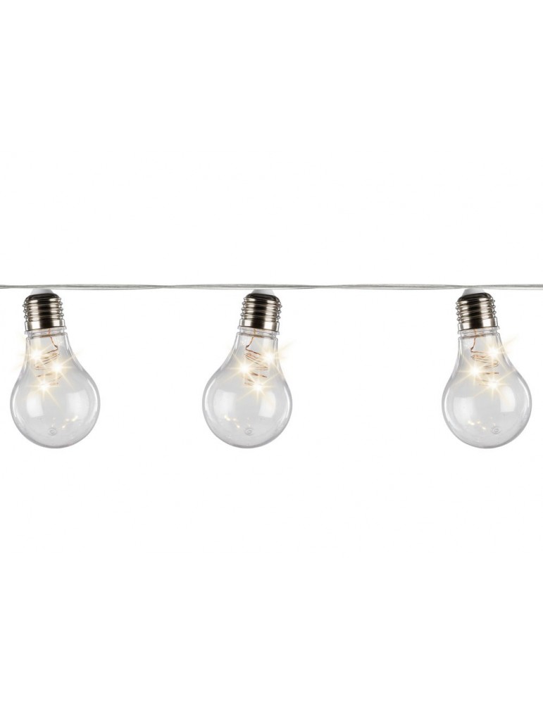 Guirlande LED déco ampoule transparent MANOA IGU3705045Lumineo Guirlande LED déco ampoule transparent MANOA IGU3705045Lumineo