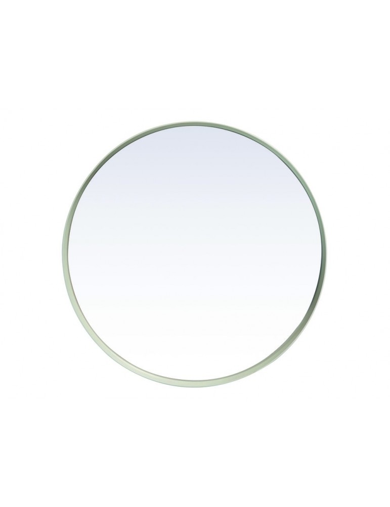 Miroir rond en métal blanc D.40cm KELLY DMI3769001Pomax Miroir rond en métal blanc D.40cm KELLY DMI3769001Pomax