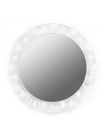 Miroir rond en métal ajouré blanc D.50cm FELICIA DMI3338114Serax