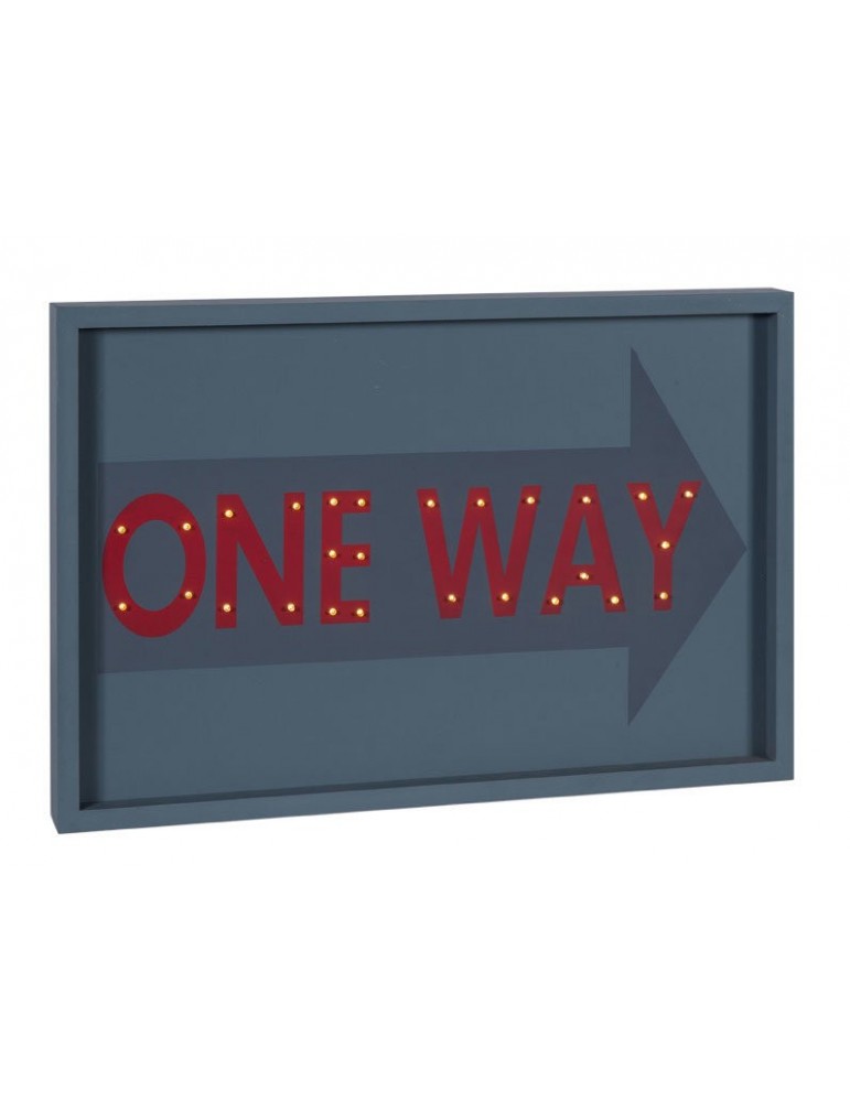 Cadre décoratif LED en bois One Way QUADRO DMR3566074Sphère Inter Cadre décoratif LED en bois One Way QUADRO DMR3566074Sphère Inter