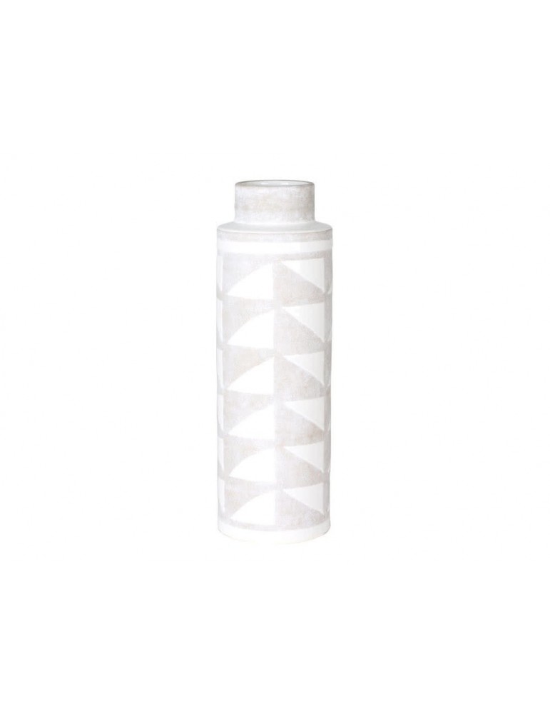 Vase en céramique taupe et blanc ethnique TOLTEQUE DVA3562097Table Passion Vase en céramique taupe et blanc ethnique TOLTEQUE DVA3562097Table Passion