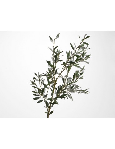 Branche artificielle d'olivier royal vert H.120cm NATURE DAA3520004