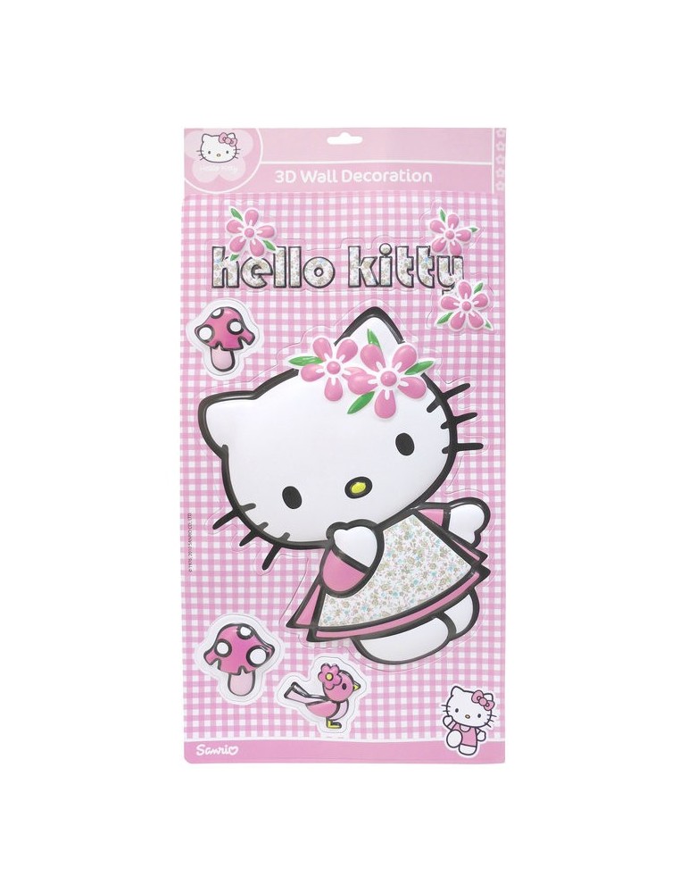 Sticker mural HELLO KITTY BDE1179133Fun House