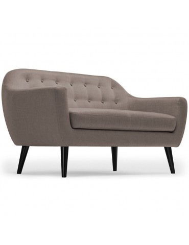 Canapé scandinave 3 places Fidelio Tissu Taupe hy80413taupe