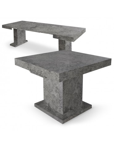 Table extensible Mustang Effet Béton br16250béton