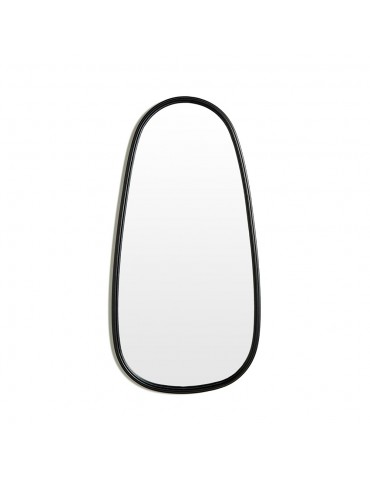 Miroir ovale en métal noir DMI4057003Delamaison