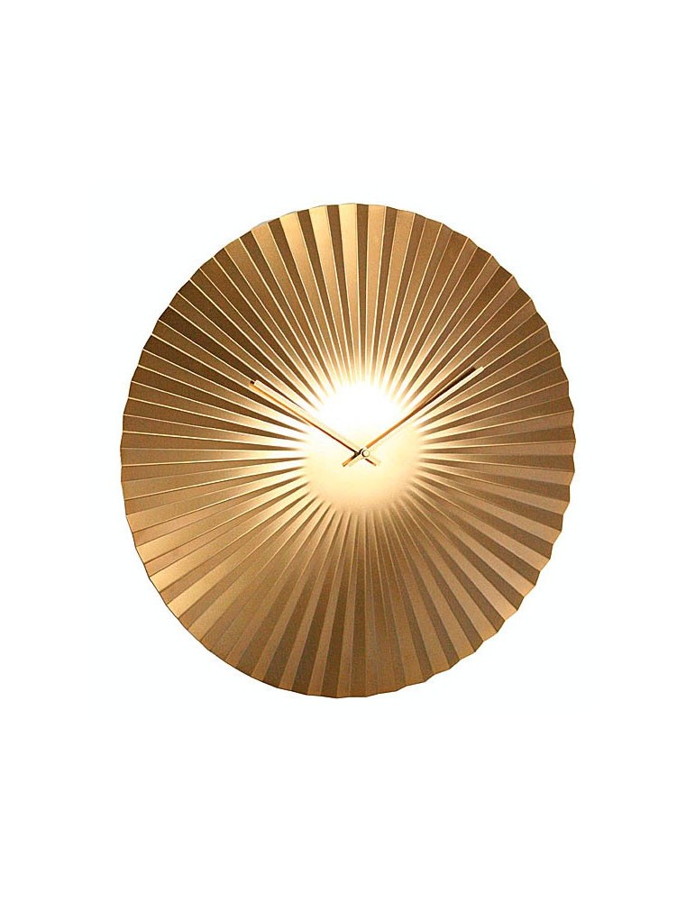 Horloge murale ronde effet éventail D.50cm DHO4050010Delamaison Horloge murale ronde effet éventail D.50cm DHO4050010Delamaison